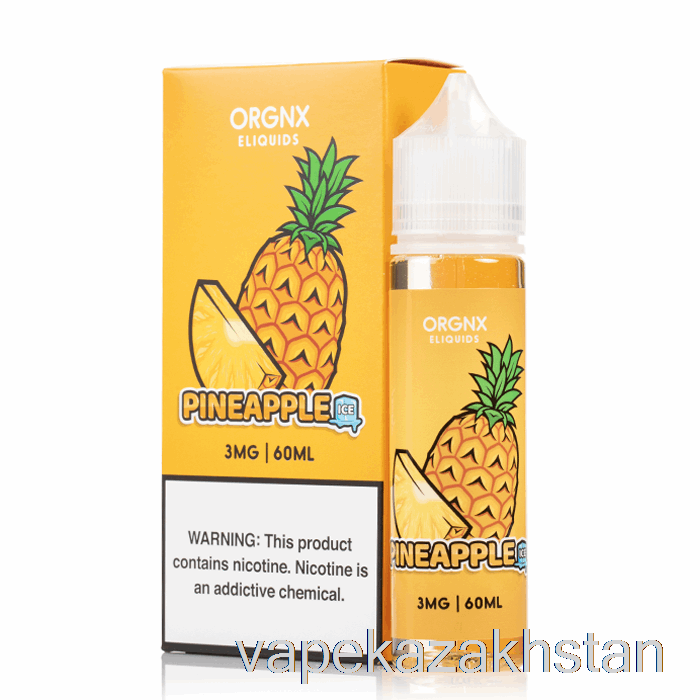 Vape Smoke ICED Pineapple - ORGNX E-Liquid - 60mL 0mg